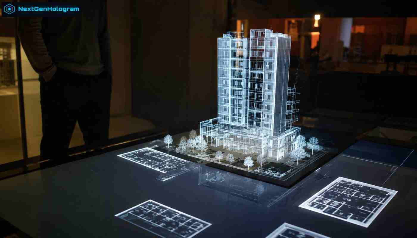 Future-Ready 3D Hologram Architecture for Smart Building Design