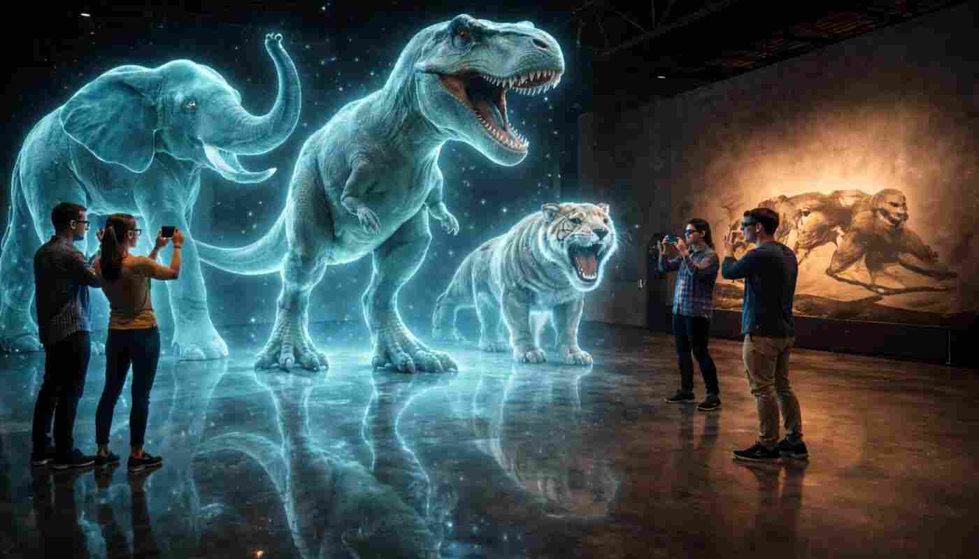 3D Hologram Zoo