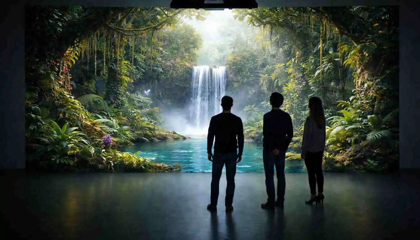 3D Hologram Wall
