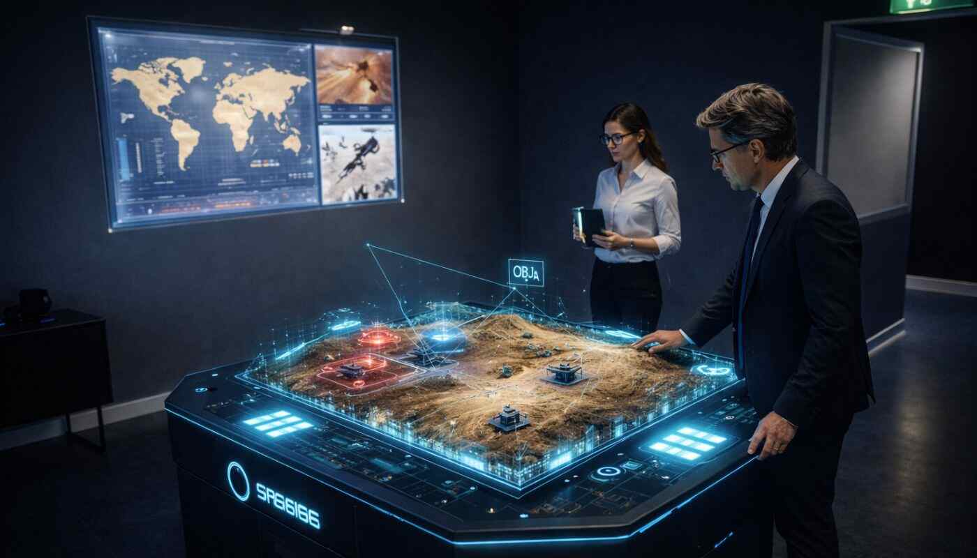 3D Hologram Room